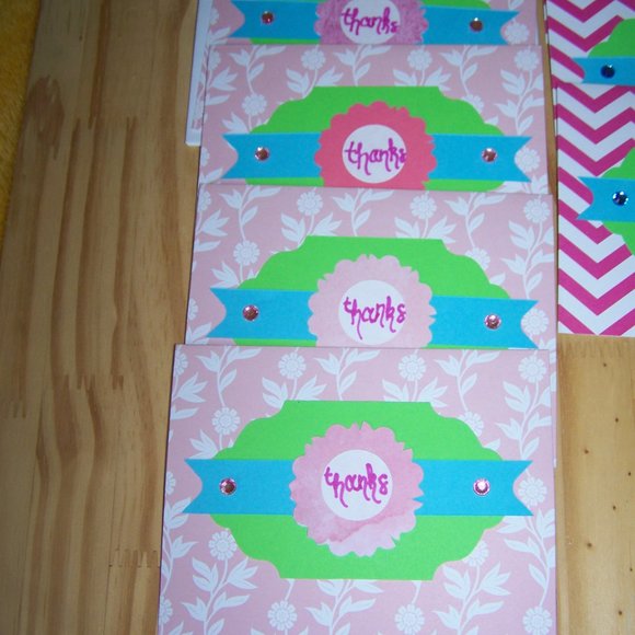 Set of 20 Handmade Thank You Cards - Picture 2 of 7